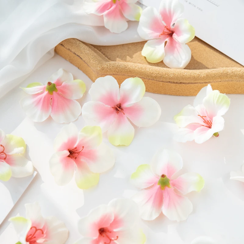 

50 шт. разноцветные искусственные цветы Diy Scrapbook коробка конфет Рождественский венок Crafst для дома свадебные украшения искусственная шелковая вишня