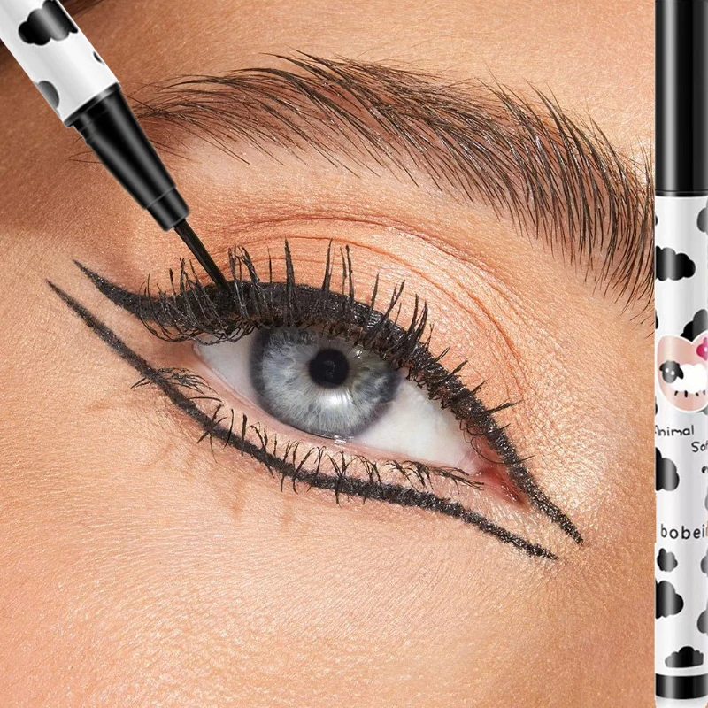 

New Electric Eye Lasting Liquid Eyeliner Ultra-fine Waterproof Lying Silkworm Pen Quick Dry Smooth Big Eye Makeup Fast Shipping