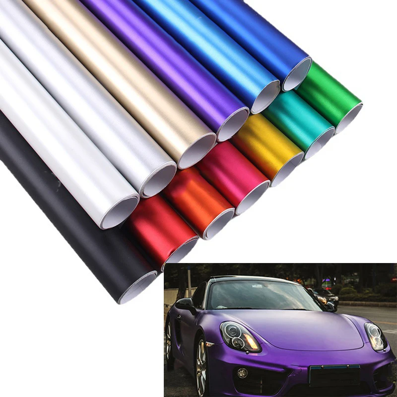 

Waterproof Adhesive Matte Tint Vinyl Film Car Wrap Matt Army Green Scooter Motorcycle Car PVC Cover Decal Roll DIY