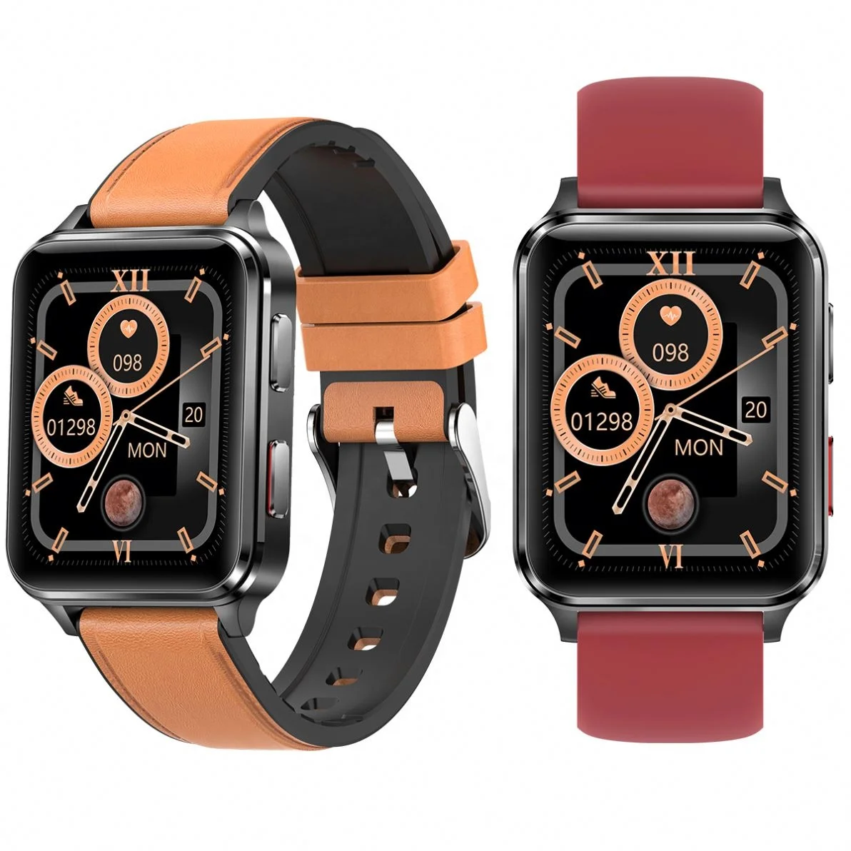 

Wholesale OEM Customized S6 1.70 inch TFT Screen Smart Watch with TPU Strap Support Air Pump Blood Pressure Monitoring