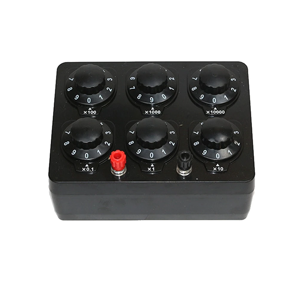 Горячий 0-99999,9 Ом простой блок сопротивления прецизионный переменный десятичный резистор обучающий инструмент обучающий блок сопротивления илья юрьевич васильев марина посадская за рамками нюрнберга герои сопротивления в нацистских концлагерях