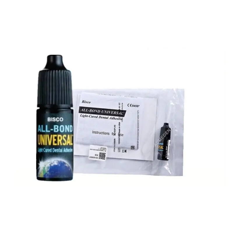 

2 Bottle Dental Bisco B-7202P All-Bond Universal Light Cure Adhesive 6mL Bond