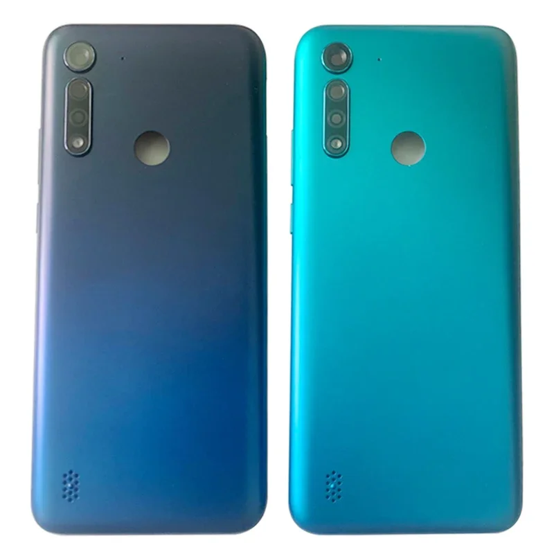 Задняя крышка батарейного отсека корпус для Motorola Moto G8 Power Lite задняя с рамкой