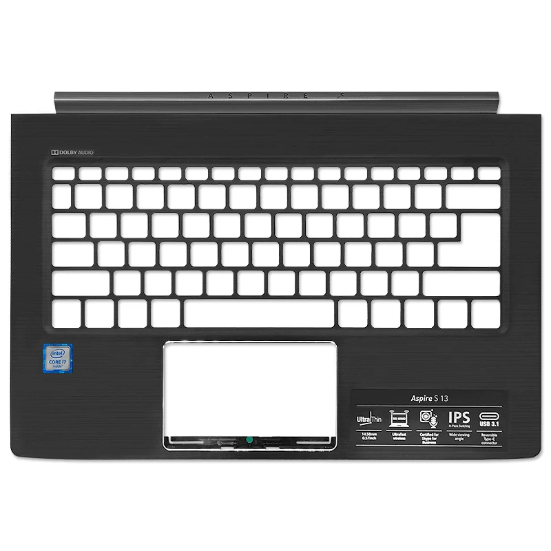 Оригинальный новый верхний чехол для ноутбука Acer Aspire S13 S5-371 S5-371T задняя крышка с