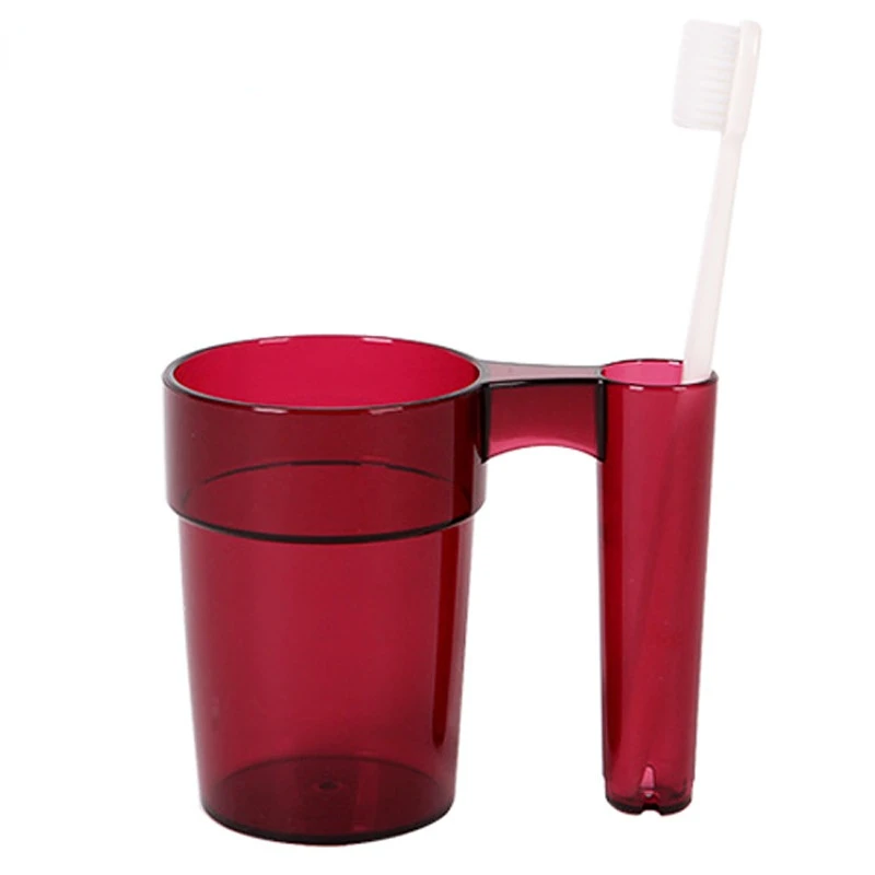 Креативный Противоскользящий мундштук чашка для мытья полости рта бытовая