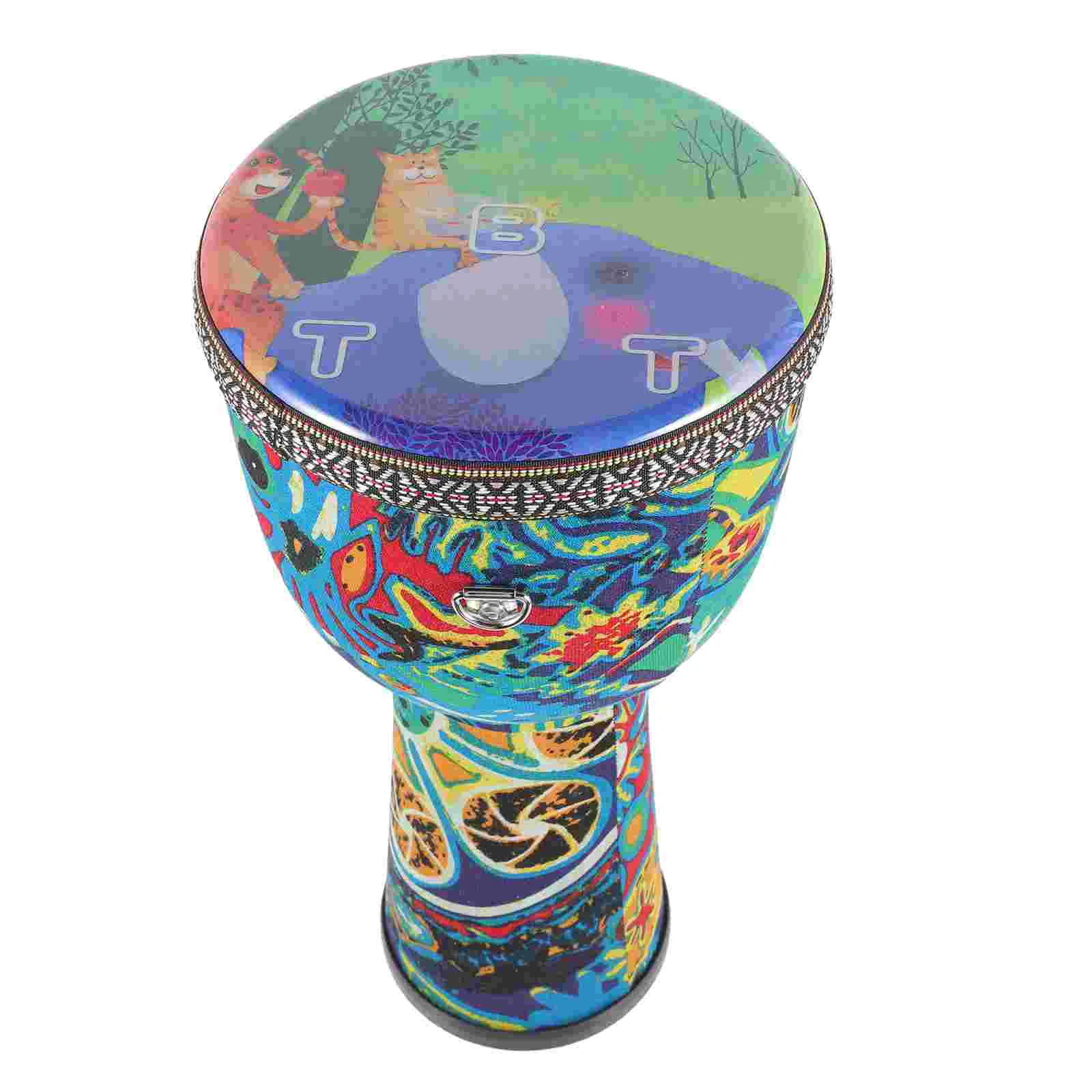 

African Djembe Drum Hand Drum Beginner Hand Djembe Drum Percussion Instrument