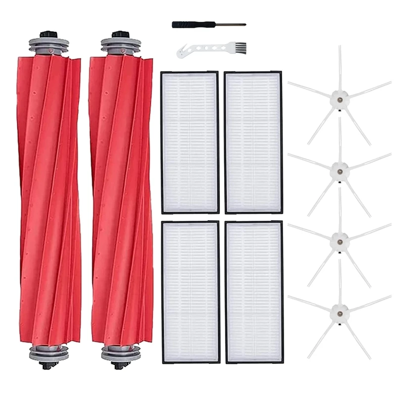 

12Pcs For Xiaomi Roborock S7 T7S T7S Plus Vacuum Cleaner Spare Parts Main Brush Side Brush Hepa Filter