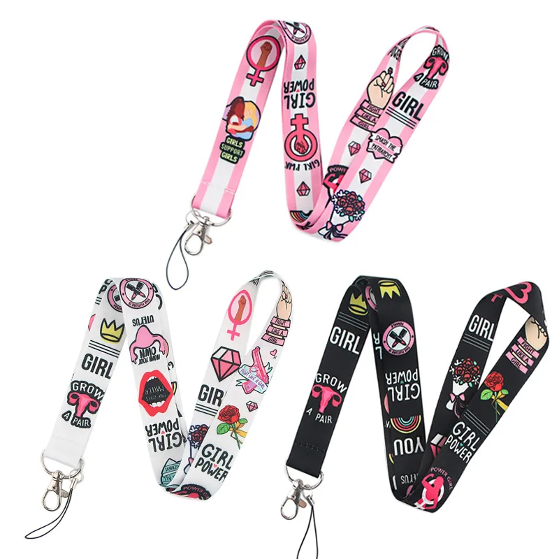 

Женский мультяшный брелок для ключей с идентификационным знаком, держатели для ключей с животными, ремешки на шею для телефона с аксессуара...