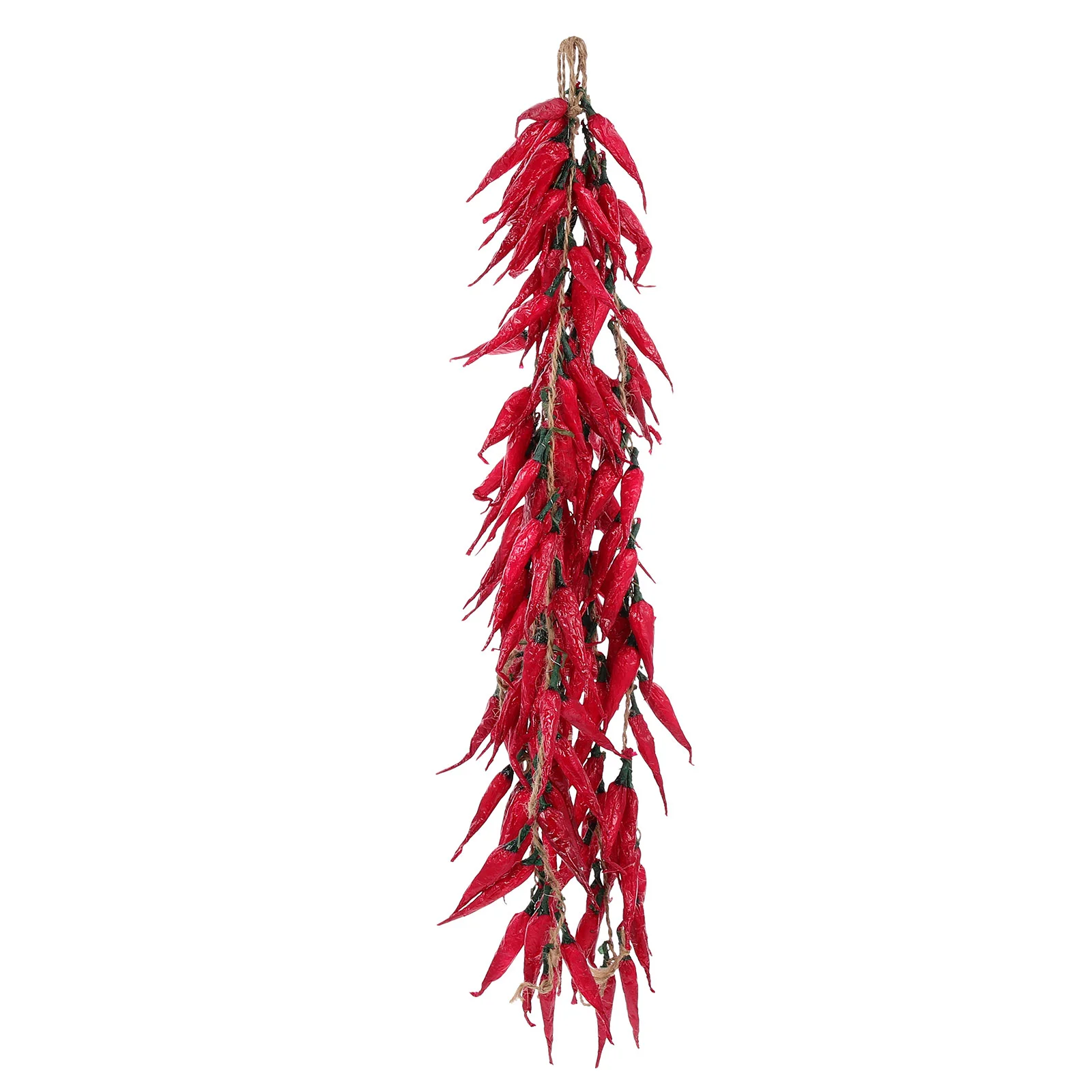 

5 Pcs Decorate Artificial Pepper Toys Red Garland Foam Wall Chili Pendant