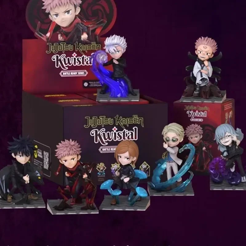Mighty Jaxx Jujutsu Kaisen Blind Box Let'S Fight Series Фигурка Itadori Yuji Fushiguro Megumi Kugisaki Nobara Коллекционная