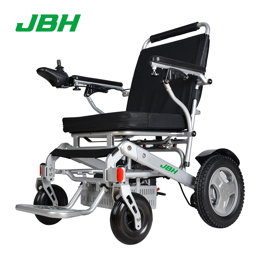 

2022 JBH CE ISO OEM/ODM 120KG bearing lightweight remote or back control electric wheelchair