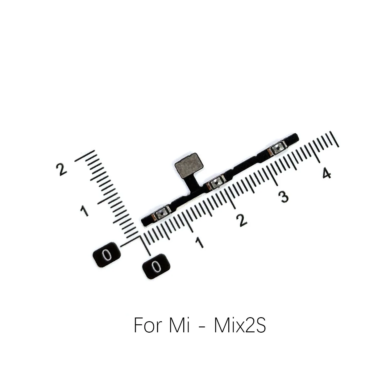 Фото Для Xiaomi A2, 6X, A2 Lite, A3, CC9E, CC9 Max, Max2, Max3, Mix, Mix2, Mix3, Mix4, Civi2, Civi3, Civi4 Pro: шлейф кнопки питания и регулировки громкости (On/Off) №4