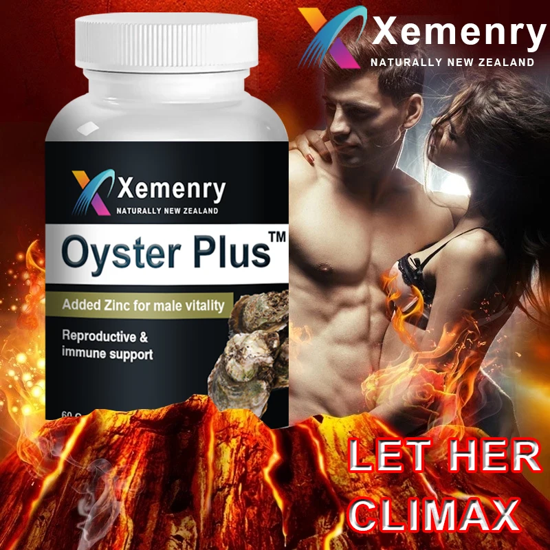

Oyster Plus Zinc & Taurine Marine Nutrients 120 Capsules Dietary Supplement for Enhanced Male Function Increased Sperm Motility