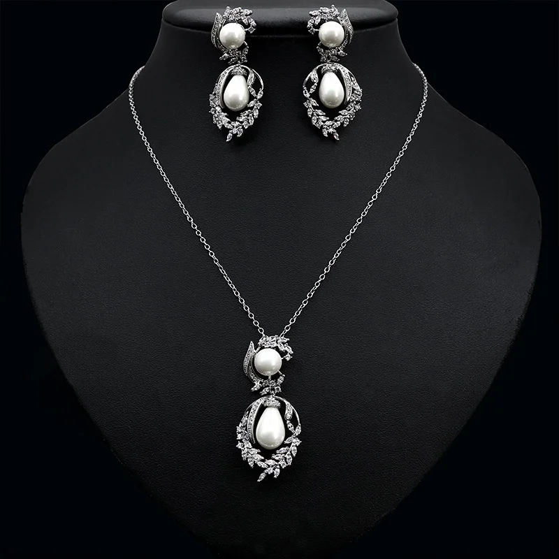 

Подвеска в виде ветки Xiaoqing женская, брендовая Роскошная цепочка с подвеской до ключиц, жемчужное ожерелье в Корейском стиле