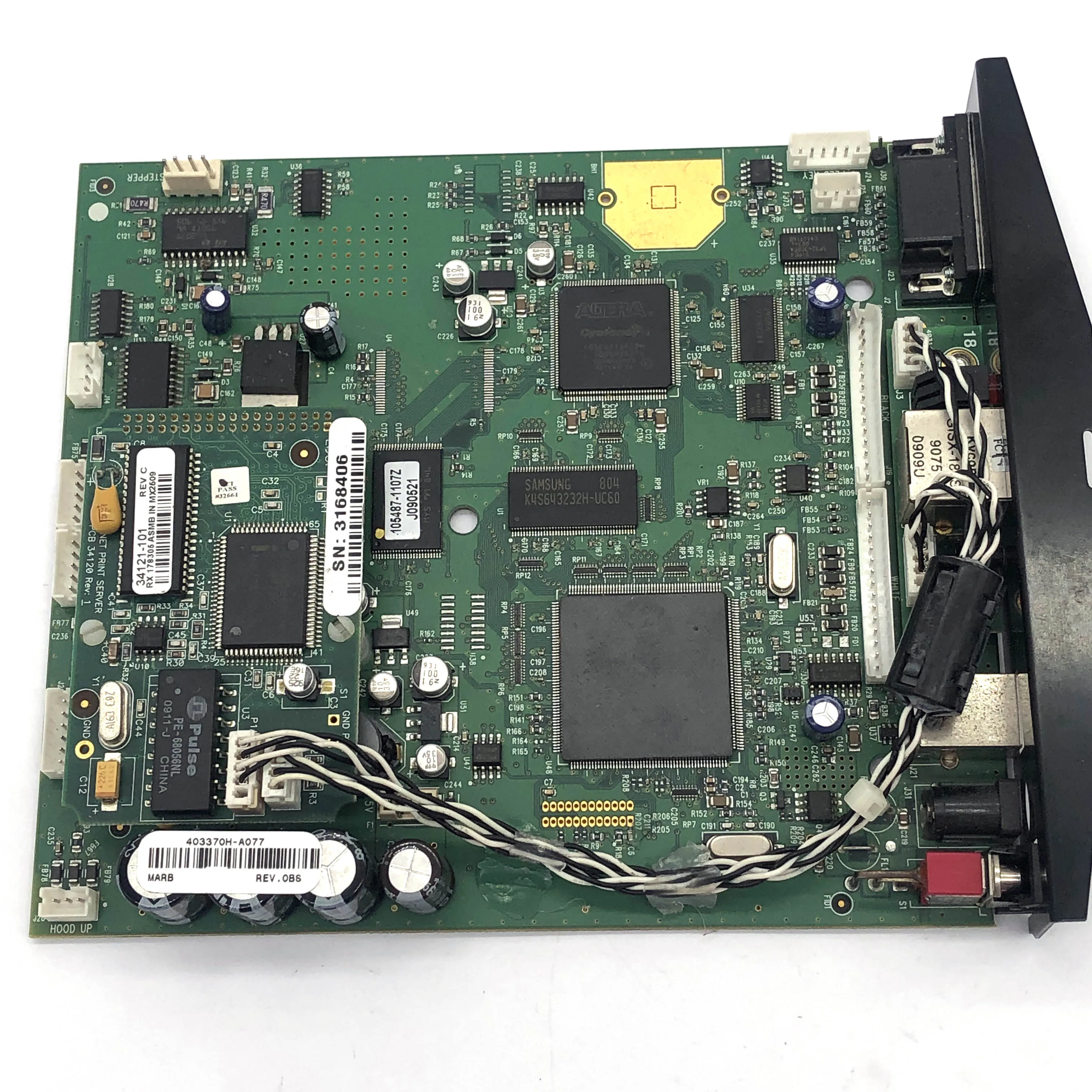 

Ethernet Mainboard Fits For Zebra TLP2844-Z 40337OH-AO77