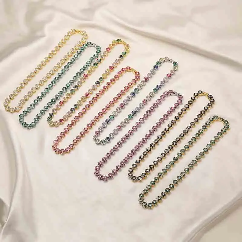 UILZ 1 шт. богемный цветной браслет с кристаллами и цирконием для женщин изысканный