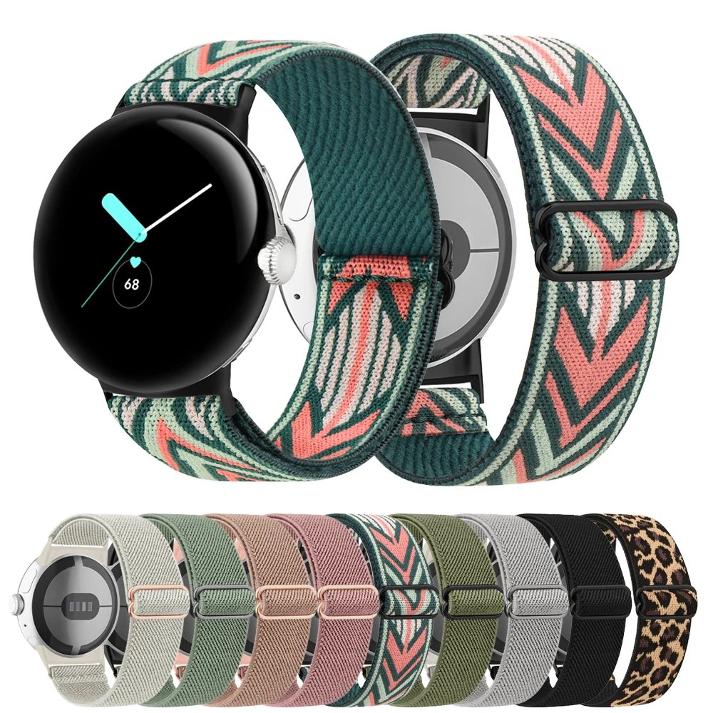 Cinturino In Nylon Elastico Per Cinturino Per Orologio Google Pixel Cinturino Regolabile Per Cinturino Per Orologio Google Pixel Correa