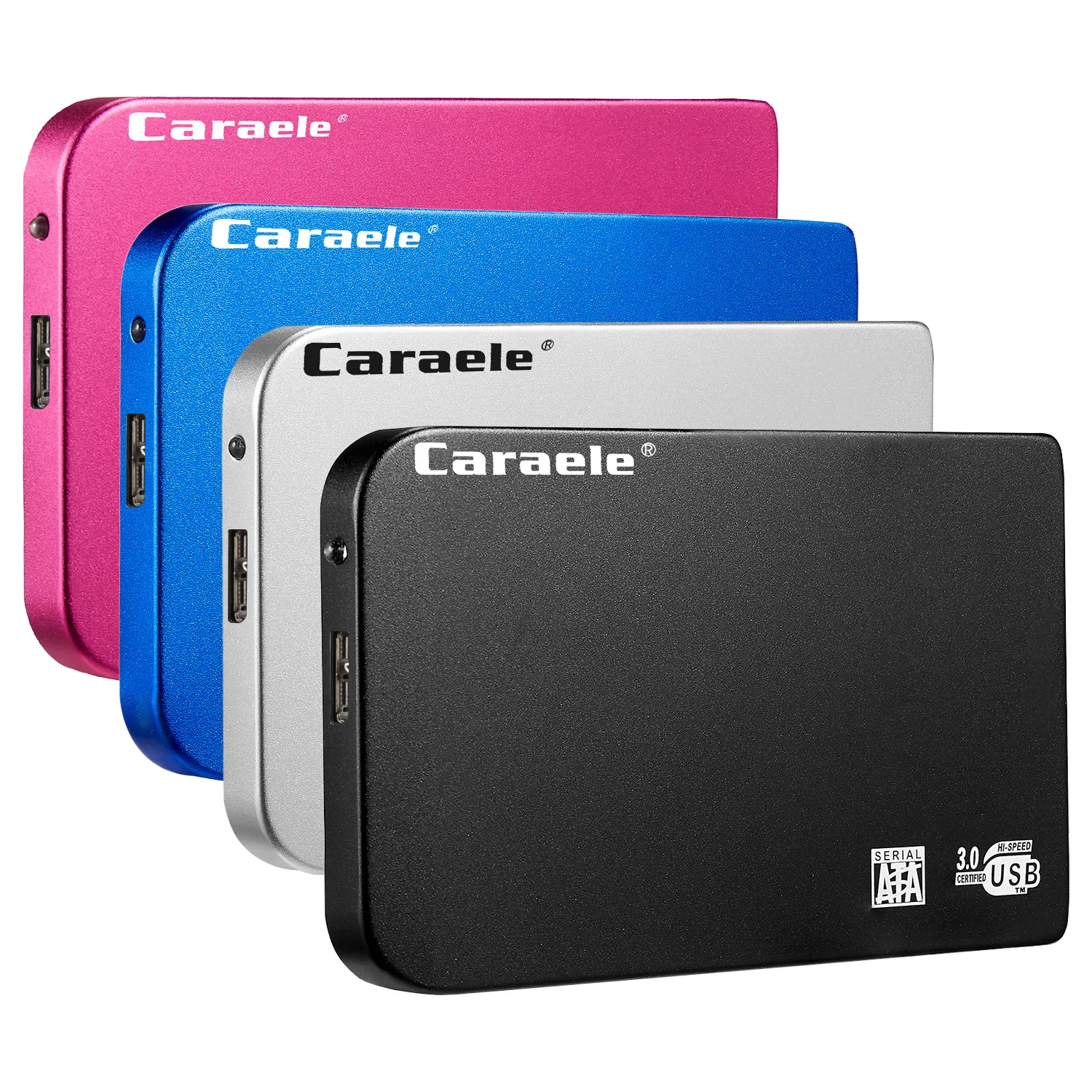 

Hot 100% Original Caraele Mobile Hard Disk Large Capacity Large Memory USB3.0 500GB/1TB/2TB for Notebook Desktop Computers