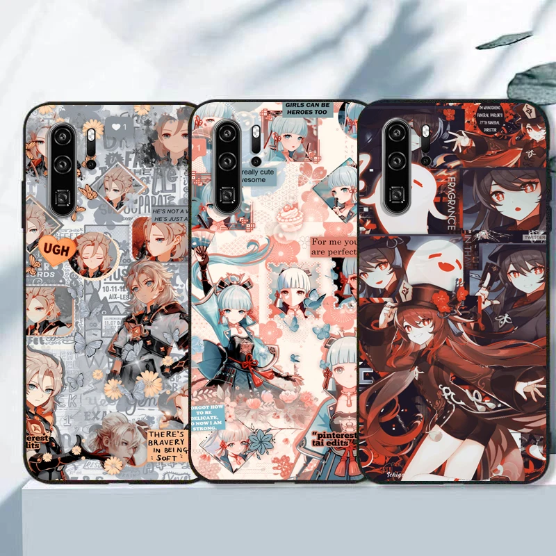 

Genshin Impact Anime Funda Phone Cases For Huawei Honor Y6 Y7 2019 Y9 2018 Y9 Prime 2019 Y9 2019 Y9A Back Cover Carcasa