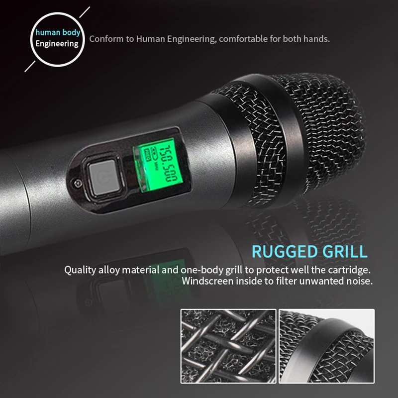 Беспроводной микрофон с поддержкой TF/USB/MP3