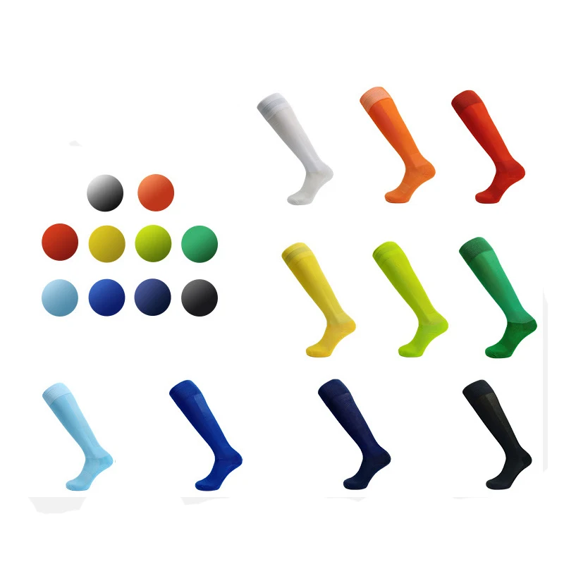 Adult children  training socks mesh breathable slide absorbent extended football men hiking soccer bike long sports Soccer Socks