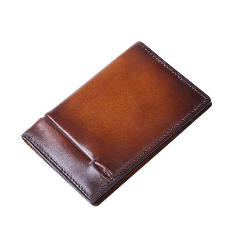 DIMY Handmade Italian Genuine  Men Credit  Fashion  BankWallets Small Epure Scritto Business Holder