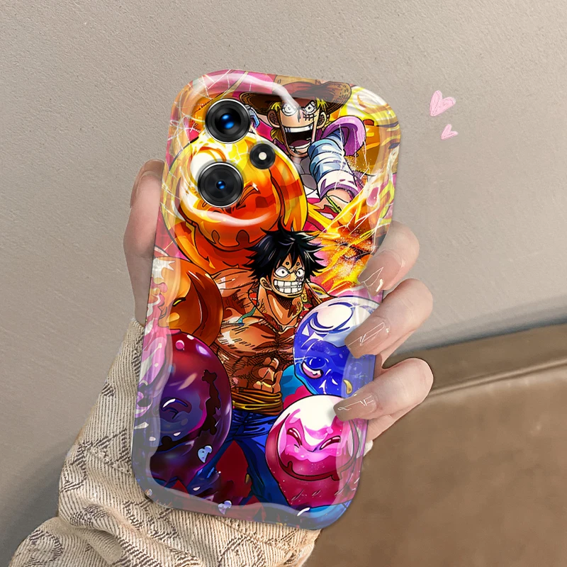 Мультяшный крутой чехол O-ne P-ieces для Xiaomi Redmi Note 13 12 12S 11S 11 10 9 8 10A 9C Pro Plus