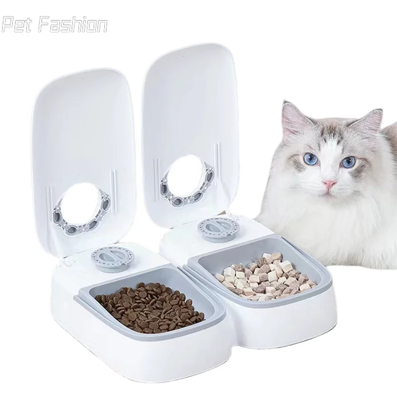

Automatic Cat Feeder Smart Cat Food Treat Dispenser For Wet & Dry Food Dispenser Accessories Auto Feeder For Cats Puppies