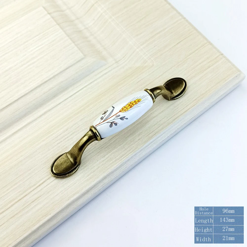 

Керамические ручки GUJINDA для мебели, бронзовые и белые