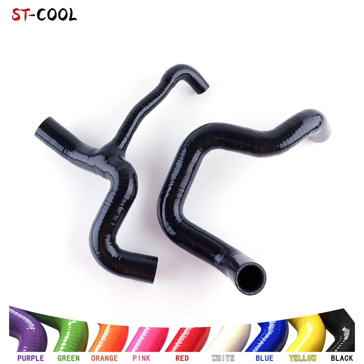 Силиконовый шланг радиатора для Ford Focus ST170 MK1 ST 2002 2003 2004 2 шт. 10 цветов