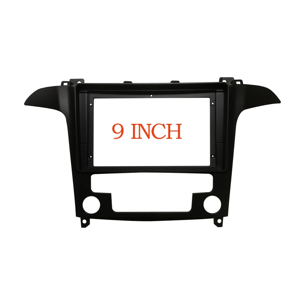 9-дюймовая автомобильная панель 2din для FORD S-Max S Max 2006-2015, двойная дин-рамка автомобиля, панель приборной панели, комплект для установки отделки панели