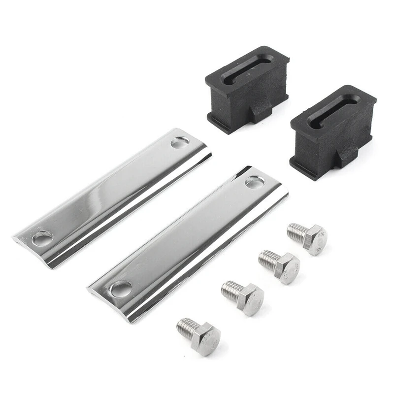 1Set Muffler Hanger Bracket Kit 65724-85A For FLT Road Tour Glide 1985-2016 Motorcycle Exhaust Pipe Insulation