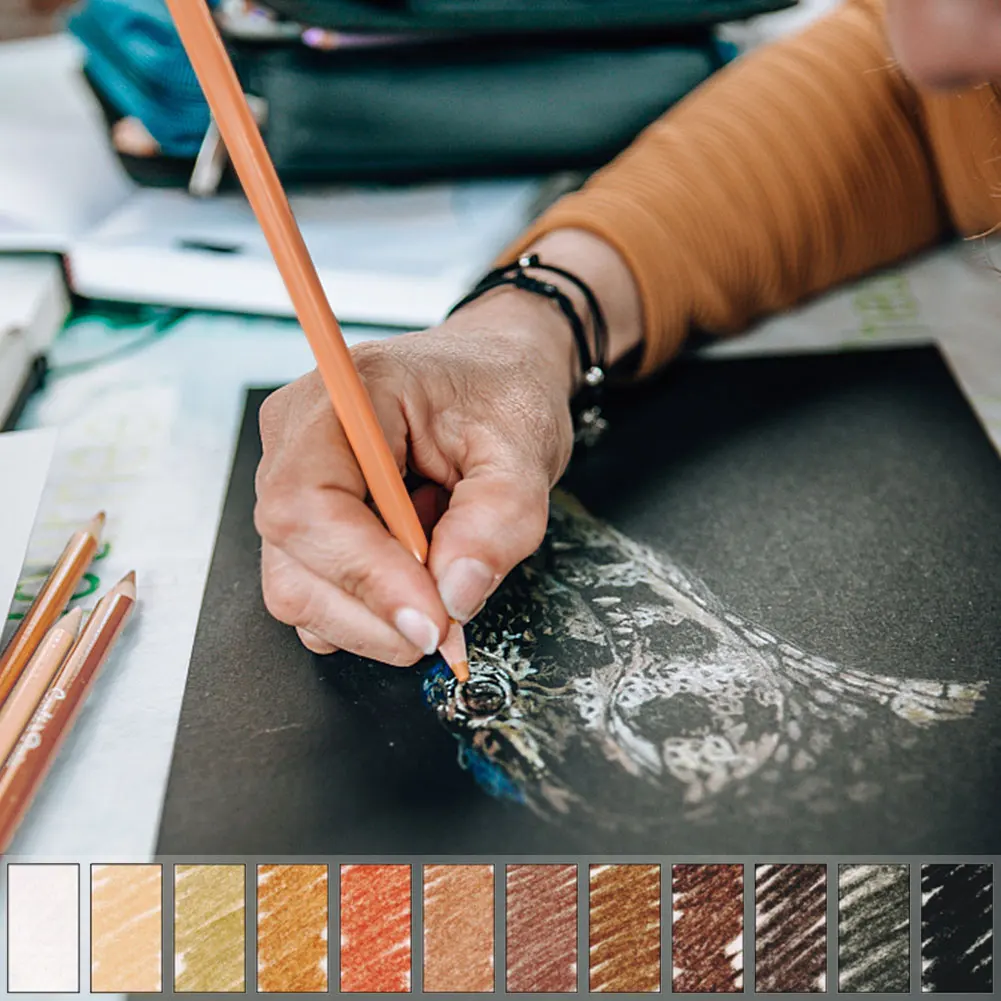 Фотокарандаш для профессиональной портретной живописи тонкие карандаши