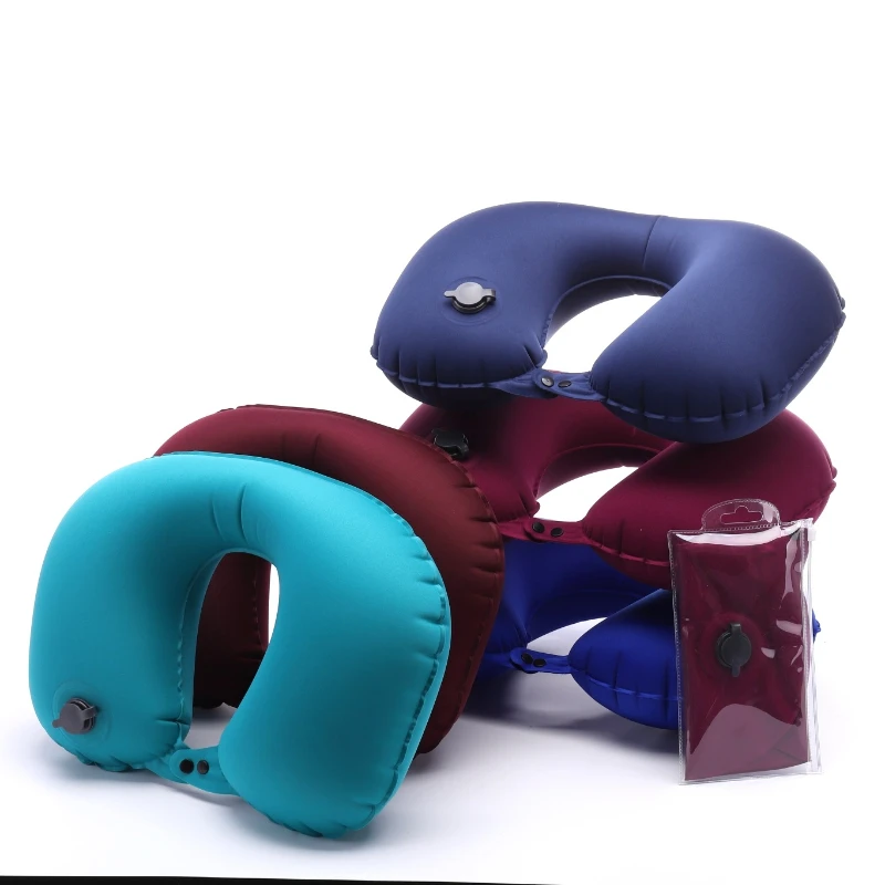 

Buckle TPU Neck Pillow Outdoor Travel Pillow Travel Inflatable Lunch nap U-shaped Pillow