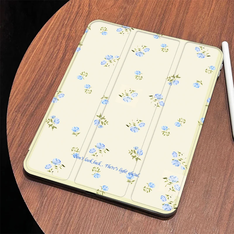 Фото Чехол с цветочным рисунком для IPad Air 6 №2