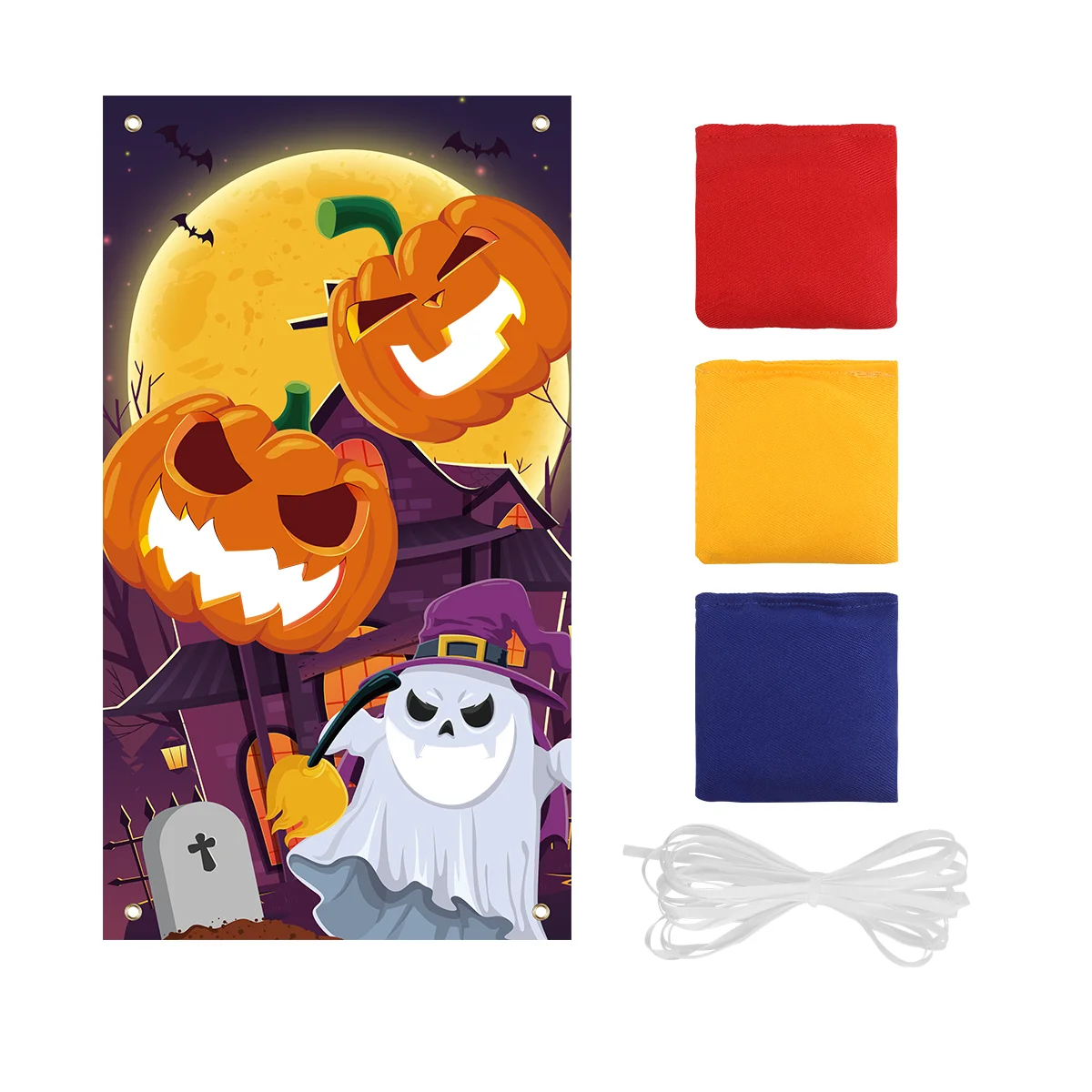

Game Toss Bean Party Pumpkin Bag Banner Throwing Outdoor Bags Favors Decorations Decorgames Indoor Supplies