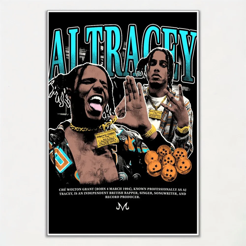 Певица A-AJ Tracey постер настенное искусство домашний декор комнаты цифровая