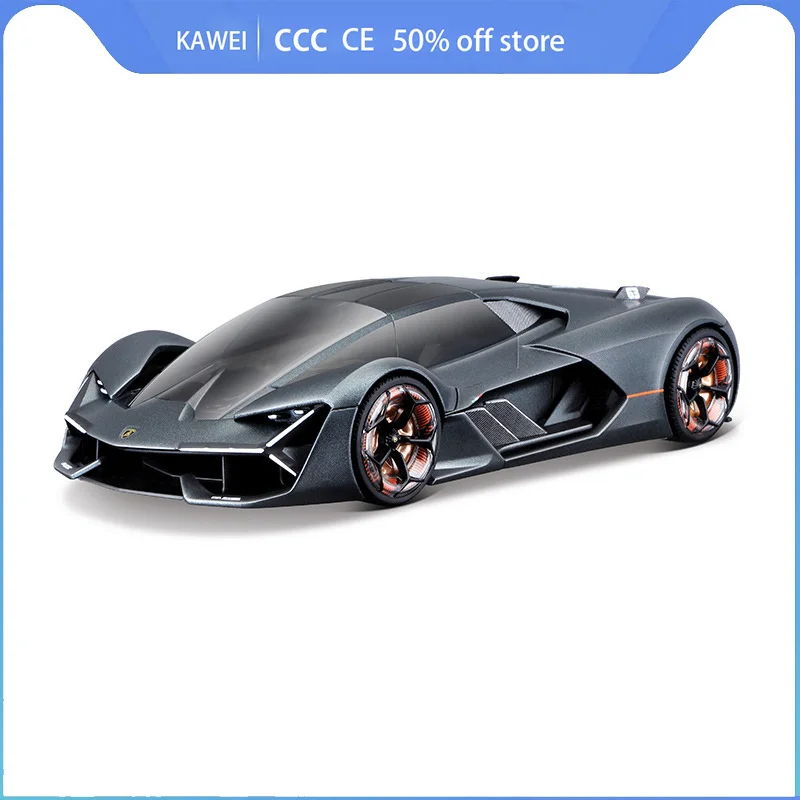 

Bburago 1:24 Lamborghini Third Age Concept Terzo Millennio Car Gift Simulation Alloy Car Toys For Children Boy Collection Gifts