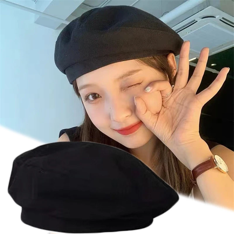 

Женский берет французский художник восьмиугольная плоская кепка осень весна шапка бини шапка винтажный хлопковый берет шапки Женские одно...