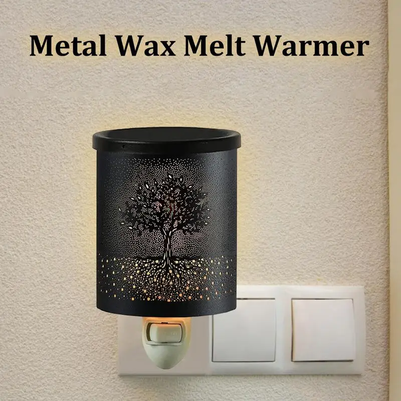 

Fragrance Wax Melt Warmer Metal Electric Heating Warmer for Scented Candles Durable and Multi-Functional Wax Melts Burner