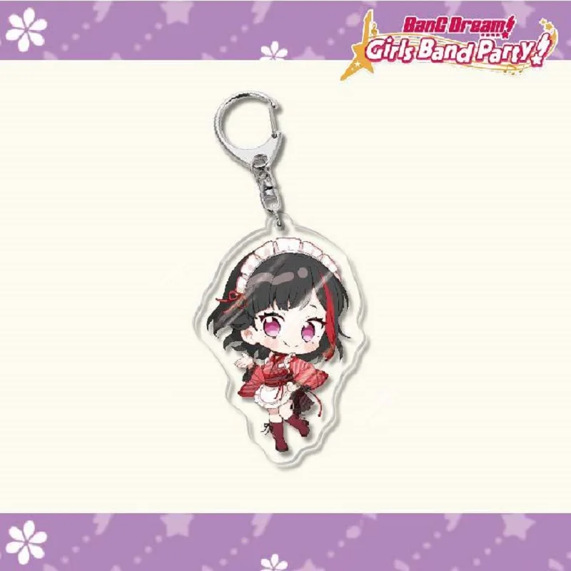 Аниме BanG Dream! Горячие фигурки Toyama Kasumi Yamabuki Saaya Mitake Ran акриловые брелки для косплея