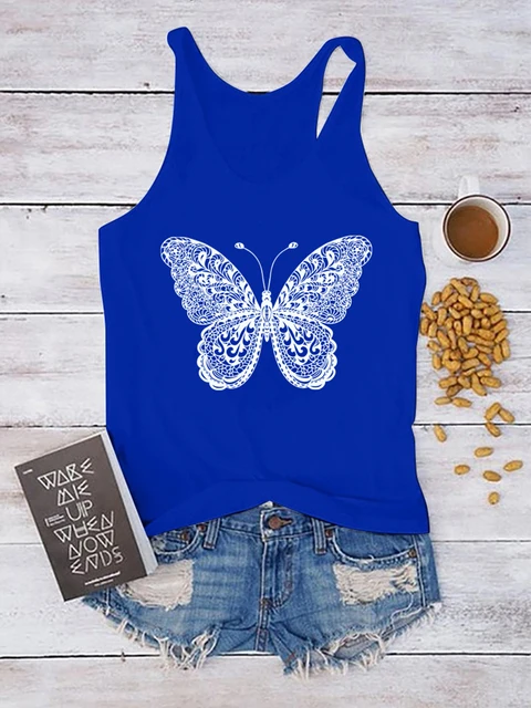 Sleeveless Loose Summer Tank Top t 6