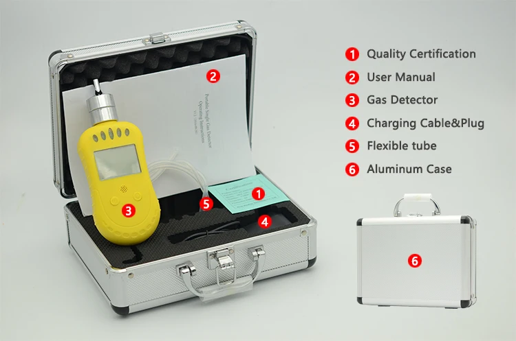 manufacturer sales Portable Methane Gas leak Detector combustible gas detector enlarge