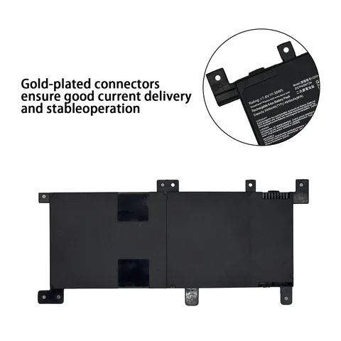 Сменный аккумулятор C21N1509 5000 мАч для ASUS FL5900 X556U V556U R558U F556U A556U X556UV K556U VM591U