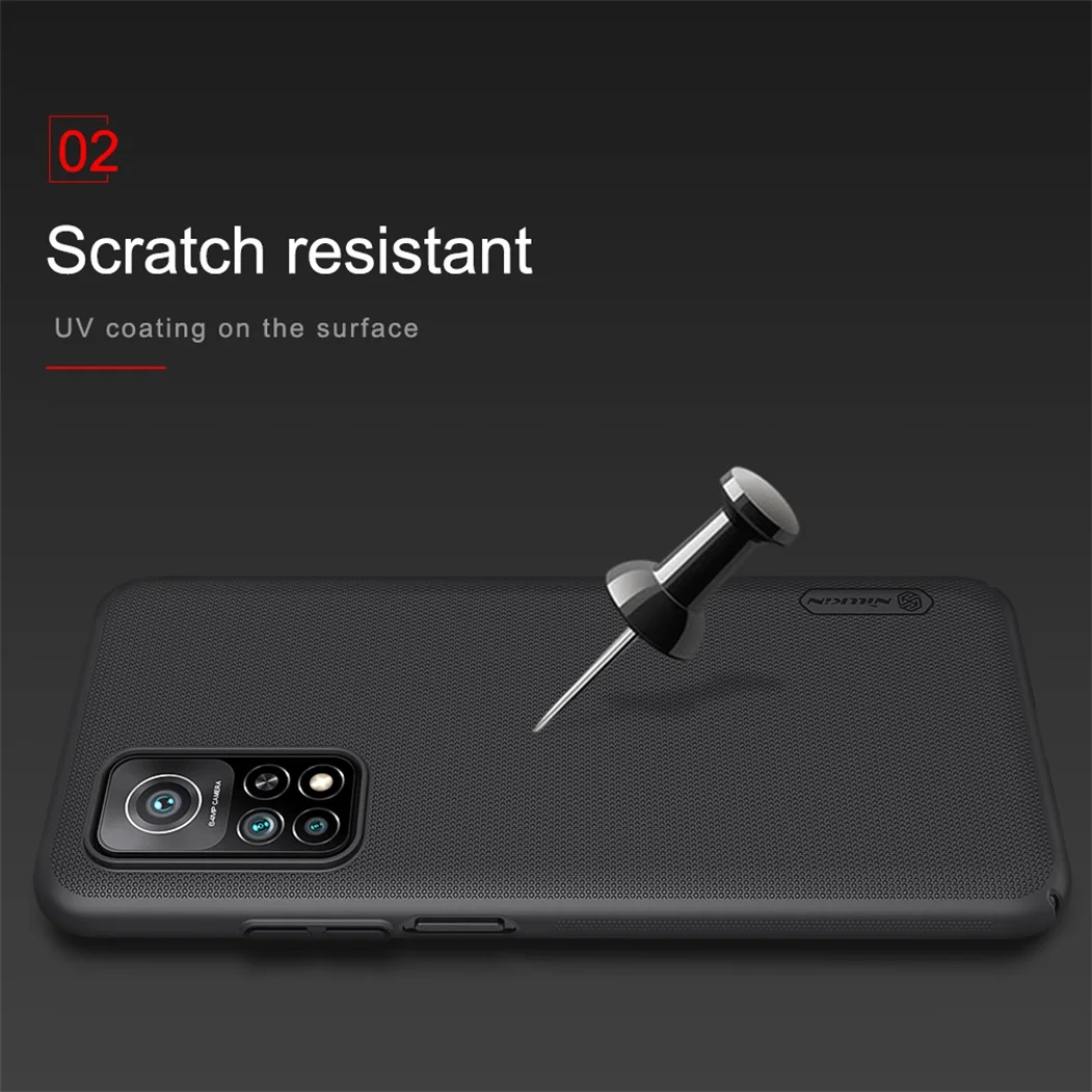 For Xiaomi Mi 10T 5G Mi10T Pro 5G Case Cover Nillkin Frosted Shield Hard PC Phone Protector Back Cover For Xiaomi Mi 10T Lite 5G