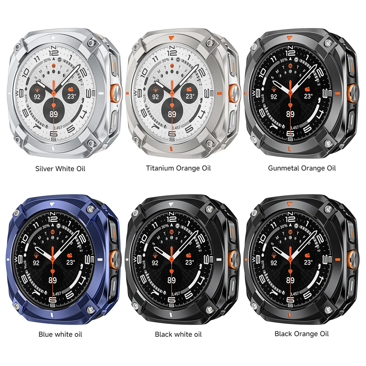 Металлический корпус для Samsung Galaxy Watch Ultra 2025, защитный чехол-накладка для Samsung Galaxy Watch Ultra 47 мм, аксессуары (art.: 3920da2bafbb5) - 3920da2bafbb5