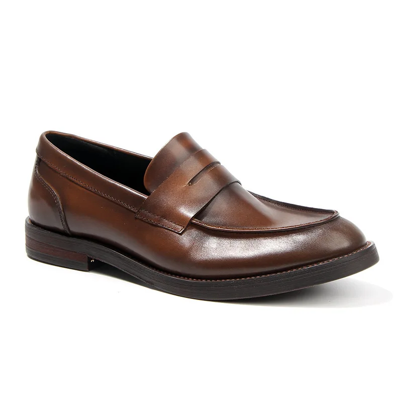 

All-match Cowhide Men Designer Shoes Loafer Shoes Driving Shoes Soft Mens Casual Shoes Spring and Autumn Summer Genuine Leather