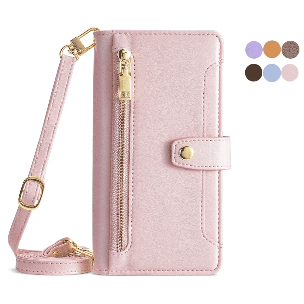 Кожаный флип-чехол для Realme C65 C53 C51 C67 C55 C30S C33 C30 C31 C35 V20 V23