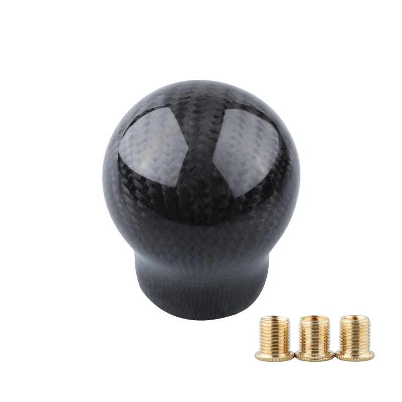 Новая гоночная 5 6-скоростная ручка переключения передач из настоящего углеродного волокна для Chevrolet Chevy Cruze, ручная шаровая головка шестерни