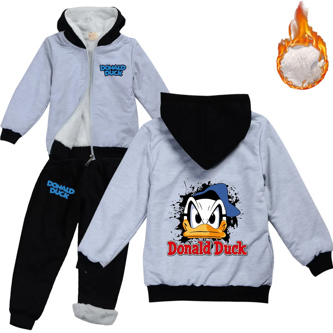 

Детский спортивный костюм с принтом «Дональд Дак Дейзи»